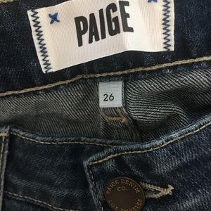 NWT PAIGE jimmy jimmy skinny riot boyfriend jeans